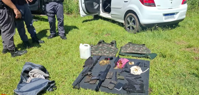 Tiroteio interdita Rodovia Raposo Tavares em Araçoiaba da Serra; PM usa drones em buscas