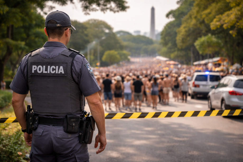 Policial militar denuncia tenente do Exército por assédio durante Carnaval no Ibirapuera, na Zona Sul de SP