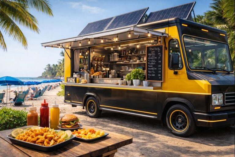 Banco do Povo impulsiona food truck de empreendedor na Praia Grande, no litoral paulista
