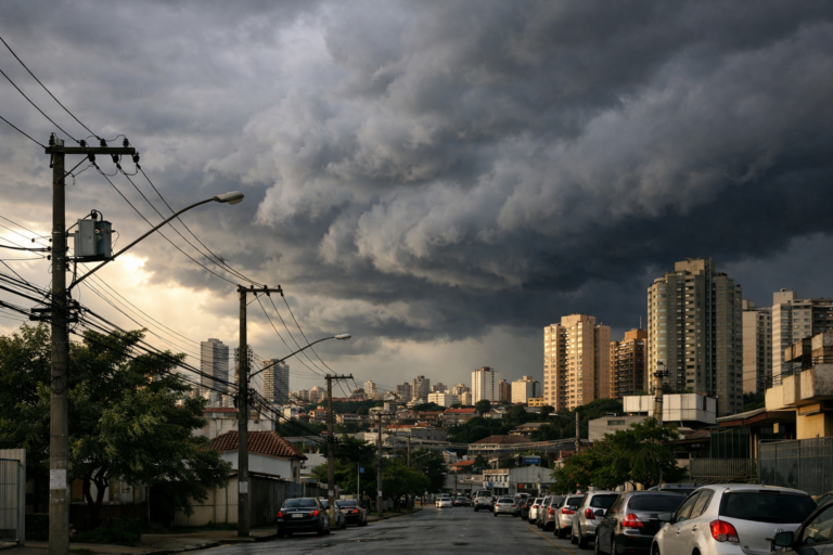 Tempo permanece nublado e com temperaturas amenas nesta quinta-feira em São Paulo