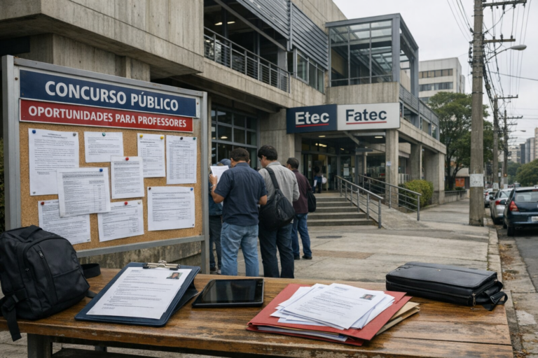 Centro Paula Souza abre concursos para 240 vagas de professores em Etecs e Fatecs