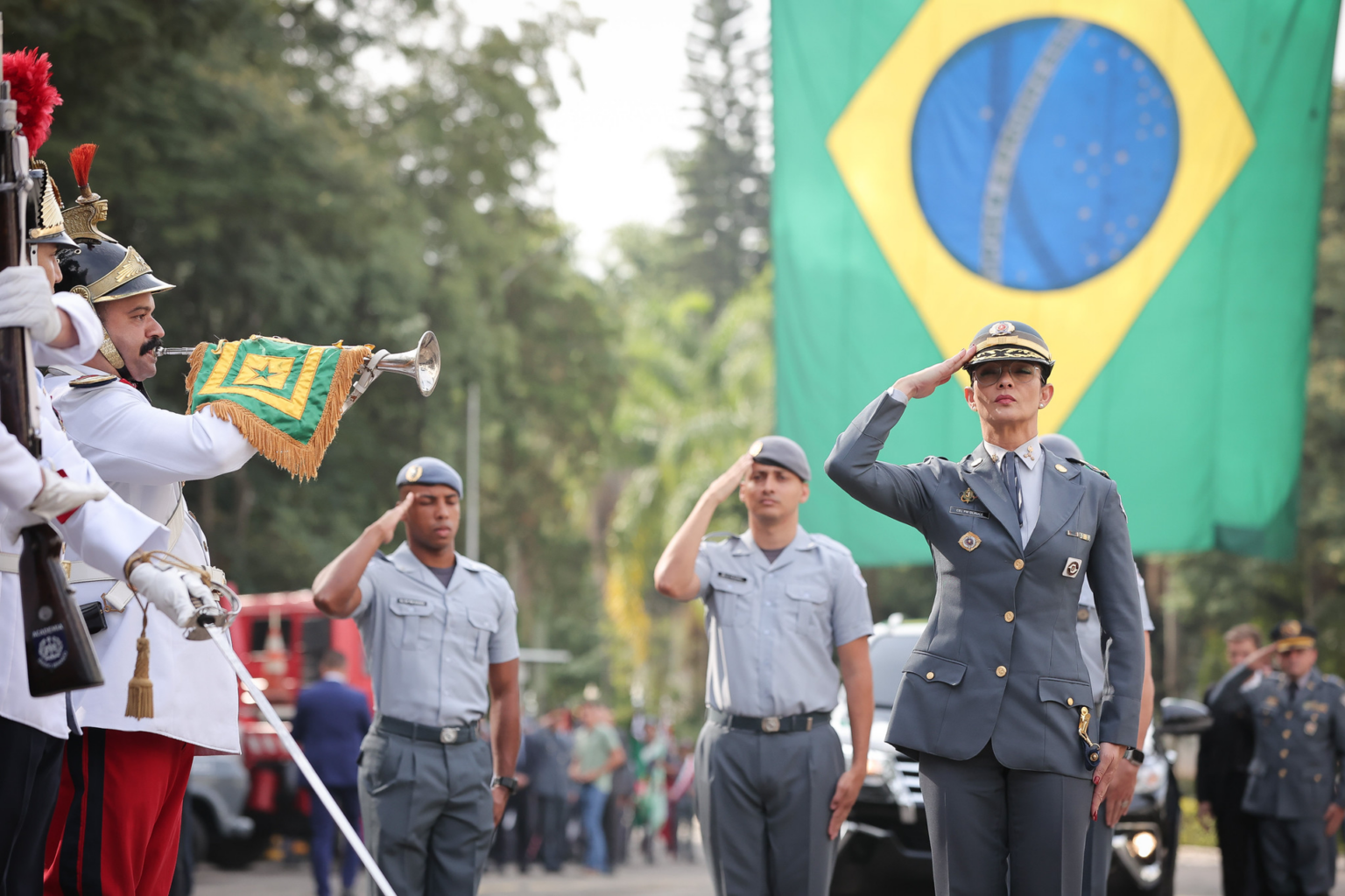 Mulher assume comando da Polícia Militar de SP pela primeira vez em quase 200 anos