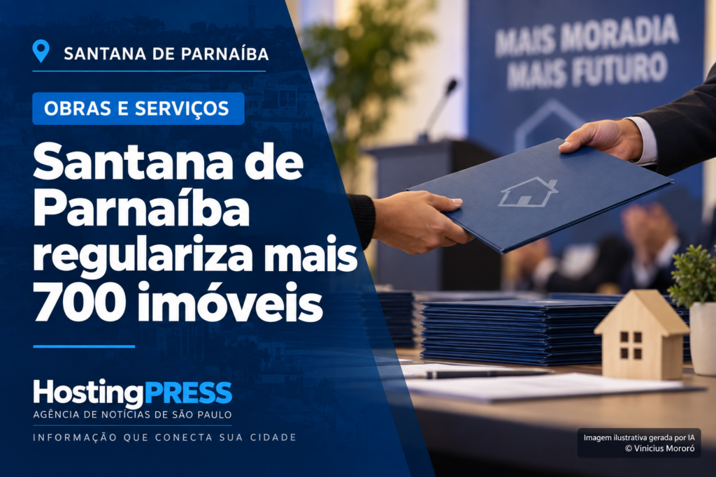 Santana de Parnaíba entrega 700 escrituras e ultrapassa 10 mil imóveis regularizados