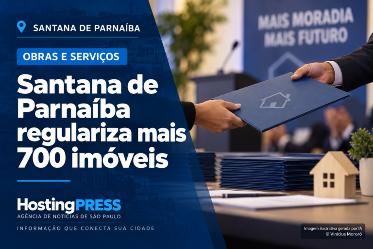 Santana de Parnaíba entrega 700 escrituras e ultrapassa 10 mil imóveis regularizados
