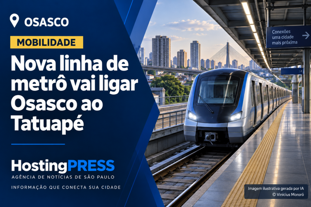 Linha 23 do Metrô vai ligar Osasco ao Tatuapé com previsão de 1,36 milhão de passageiros