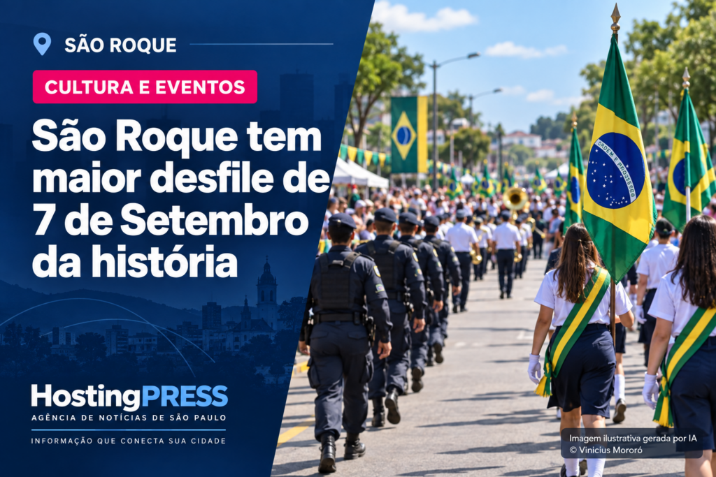 São Roque realiza o maior desfile de 7 de Setembro de sua história
