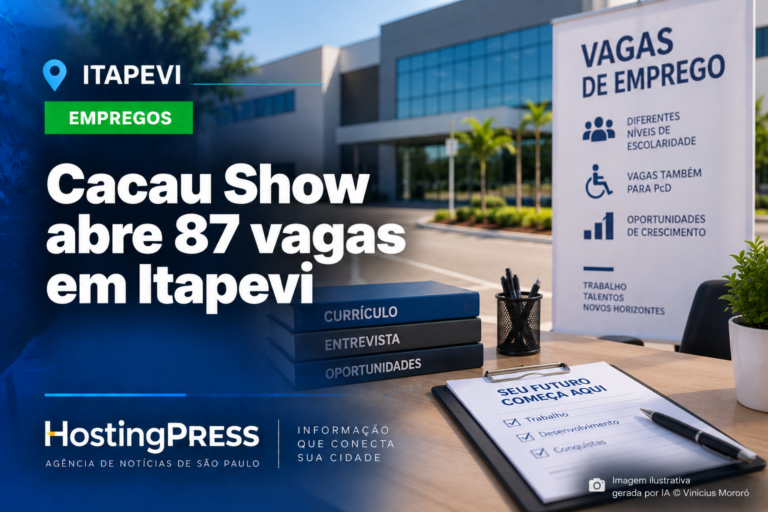 Cacau Show abre 87 vagas de emprego em Itapevi, incluindo para PcD