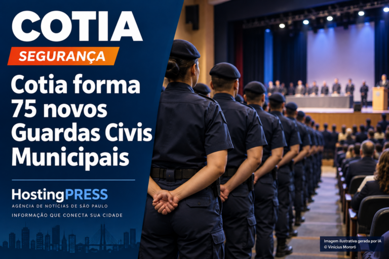 Cotia forma 75 novos agentes da Guarda Civil Municipal nesta quinta-feira